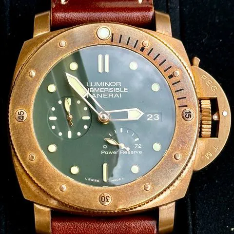 Panerai Submersible PAM 00507 47mm Bronze Green 2