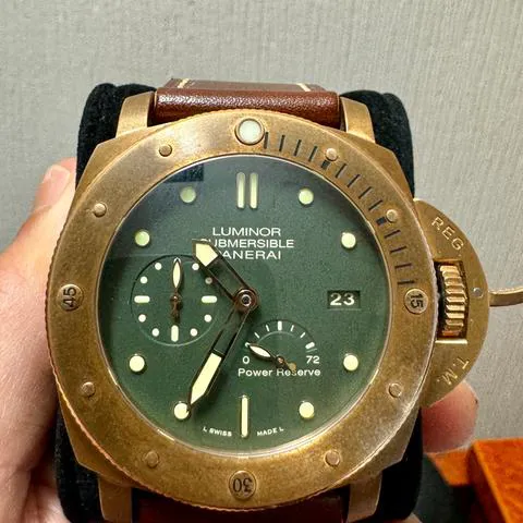 Panerai Submersible PAM 00507 47mm Bronze Green 9