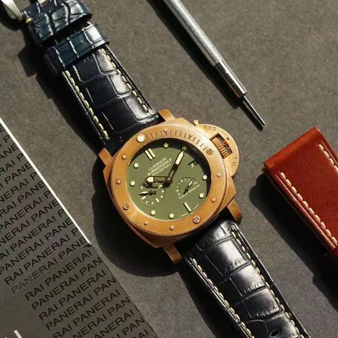 Panerai Submersible PAM 00507 47mm Bronze Green 1