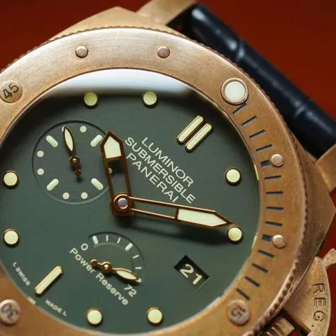 Panerai Submersible PAM 00507 47mm Bronze Green 3