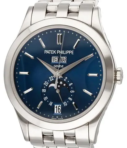 Patek Philippe Annual Calendar 5396/1G-001 38mm White gold Blue