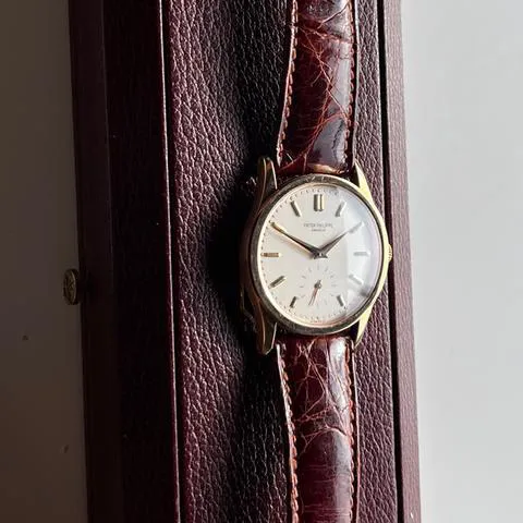 Patek Philippe Calatrava 3796 31mm Rose gold White 4