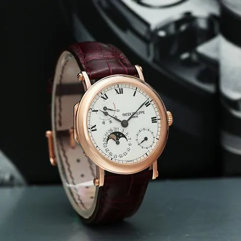 Patek Philippe Calatrava 5054R Rose gold White 1