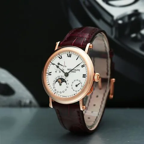 Patek Philippe Calatrava 5054R Rose gold White 2