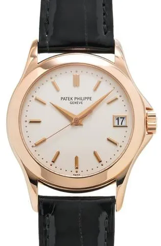 Patek Philippe Calatrava 5107R-001 37mm Rose gold Silver