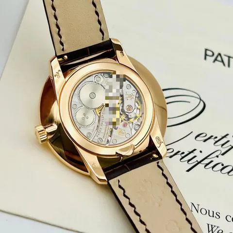 Patek Philippe Calatrava 5123R-001 38mm Rose gold Silver 5