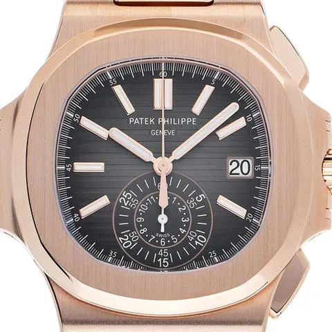 Patek Philippe Nautilus 5980/1R-001 40mm Rose gold Black