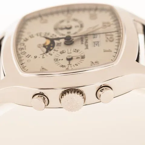 Patek Philippe Perpetual Calendar Chronograph 5020G 45mm White gold Silver 5