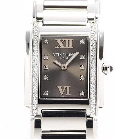 Patek Philippe Twenty~4 4910/10A-010 0mm Stainless steel Gray 1