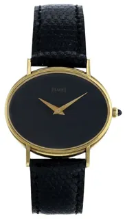 Piaget Vintage Yellow gold Black