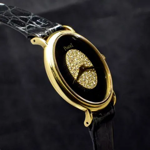 Piaget 9822 24mm Yellow gold Black 3