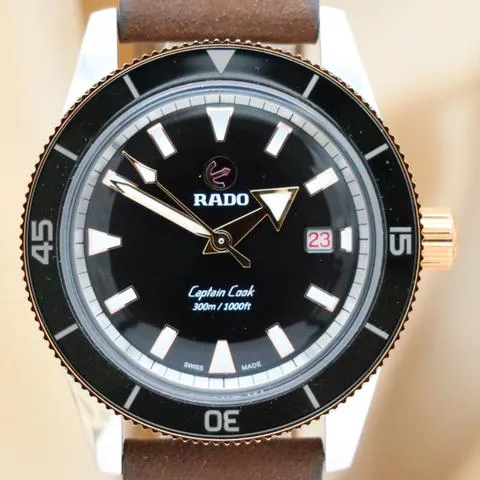 Rado Captain Cook R32137153 42mm Stainless steel Black