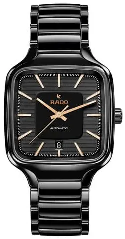 Rado True 03.763.638 38mm Ceramic Black