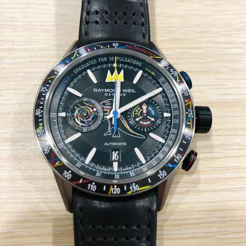 Raymond Weil Freelancer 7780-TIC-JMB01 43.5mm Titanium Black