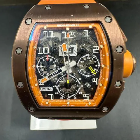 Richard Mille RM 011 RM 011 50mm Rose gold Skeletonized