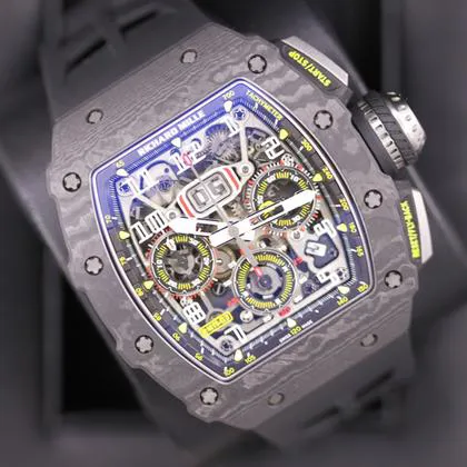 Richard Mille RM 011 RM 11-03 50mm Carbon fiber Skeletonized 4