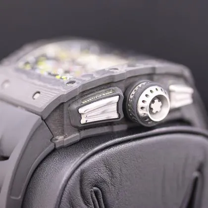 Richard Mille RM 011 RM 11-03 50mm Carbon fiber Skeletonized 2