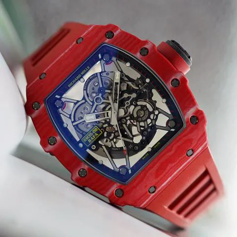 Richard Mille RM 035 RM035-02 50mm Carbon fiber Skeletonized