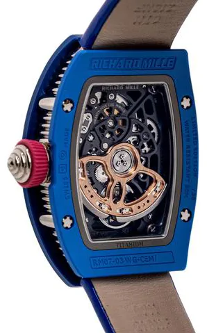 Richard Mille RM 07 RM07-03 WG-CEM Titanium Orange 1