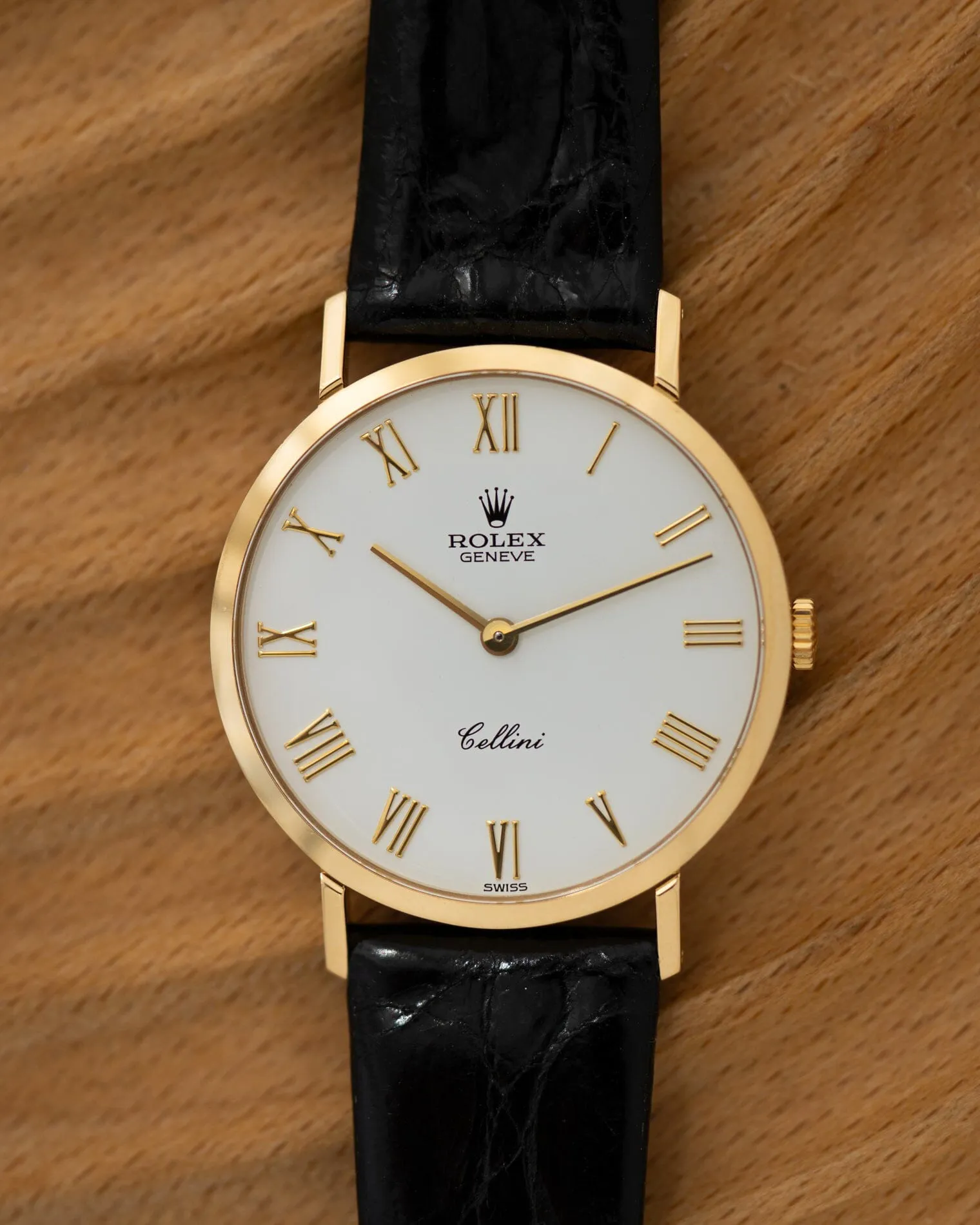 Rolex Cellini 4112 32mm Yellow gold White 5