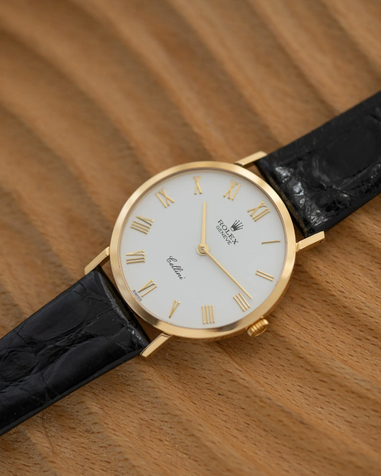 Rolex Cellini 4112 32mm Yellow gold White 8