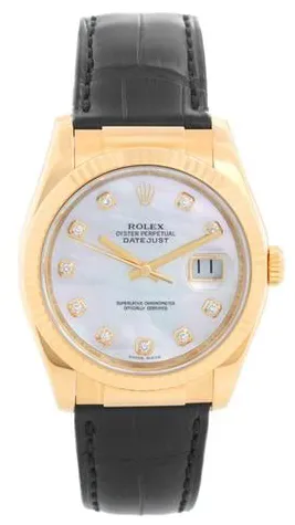 Rolex Datejust 116138 36mm Yellow gold