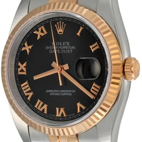 Rolex Datejust 36 116231 36mm Stainless steel Black