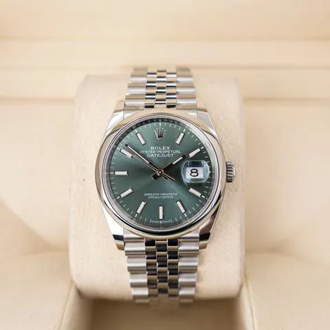 Rolex Datejust 36 126200 36mm Stainless steel Blue