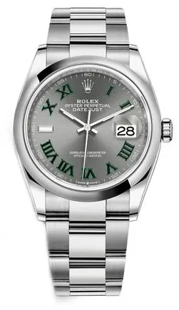 Rolex Datejust 36 126200 36mm Stainless steel Gray