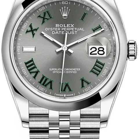 Rolex Datejust 36 126200 36mm Stainless steel Grey