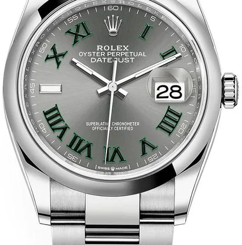 Rolex Datejust 36 126200 36mm Stainless steel Grey