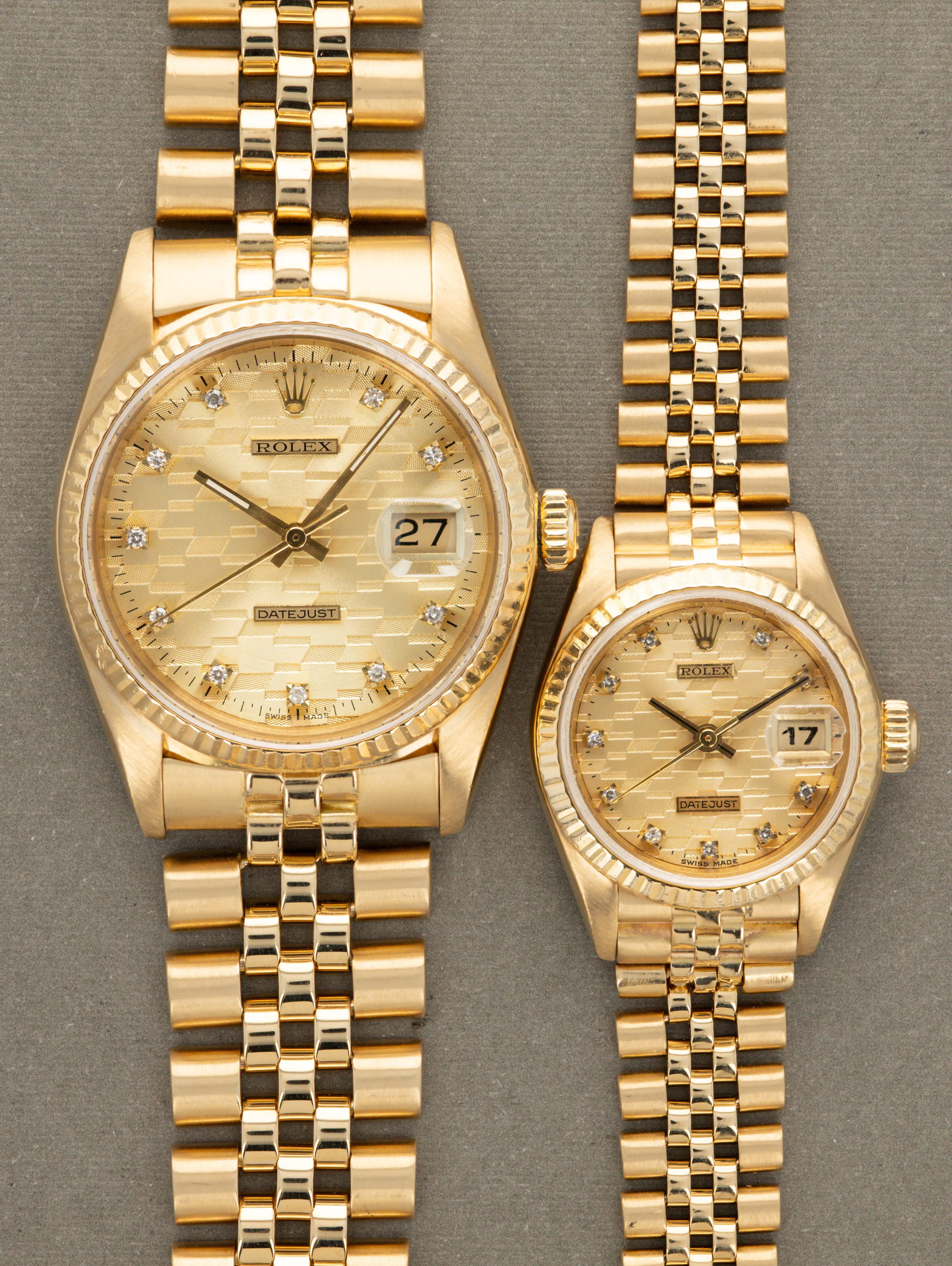 Rolex Datejust 36 16018 36mm Yellow gold Champagne
