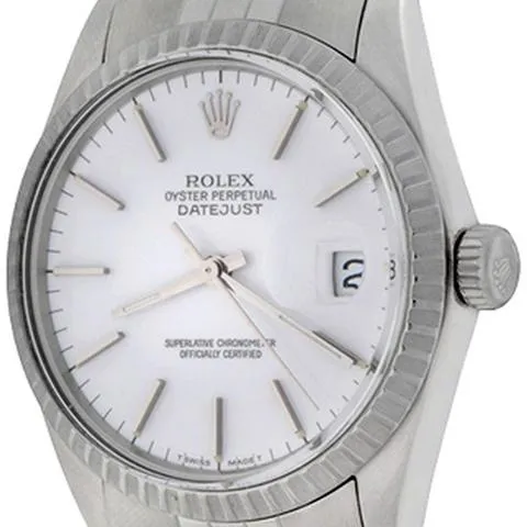 Rolex Datejust 36 16030 36mm Stainless steel White