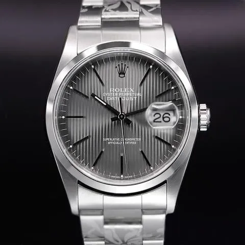 Rolex Datejust 36 16200 36mm Stainless steel Gray