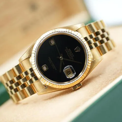 Rolex Datejust 36 16238 36mm Yellow gold Black