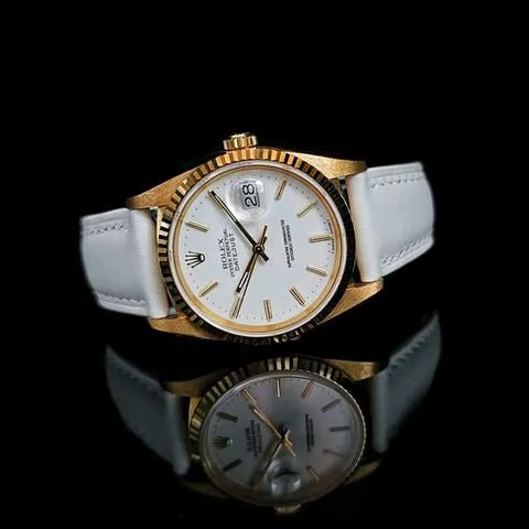 Rolex Datejust 36 16238 36mm Yellow gold White