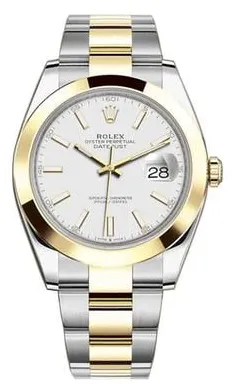 Rolex Datejust 41 126303 41mm Stainless steel White