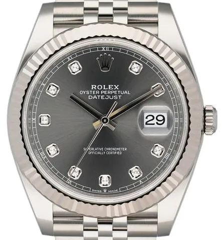 Rolex Datejust 41 126334 41mm Stainless steel Grey