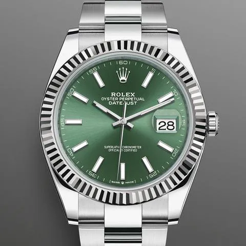 Rolex Datejust 41 126334 41mm Stainless steel Green