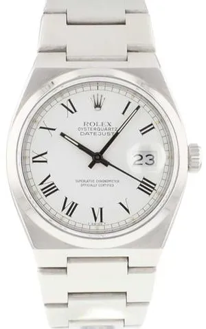 Rolex Datejust Oysterquartz 17000 36mm Stainless steel White