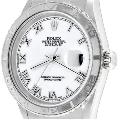 Rolex Datejust Turn-O-Graph 16264 36mm Stainless steel White