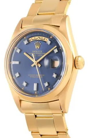 Rolex Day-Date 36 1802 36mm Yellow gold Blue 1