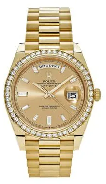 Rolex Day-Date 40 228348RBR 40mm Yellow gold Champagne