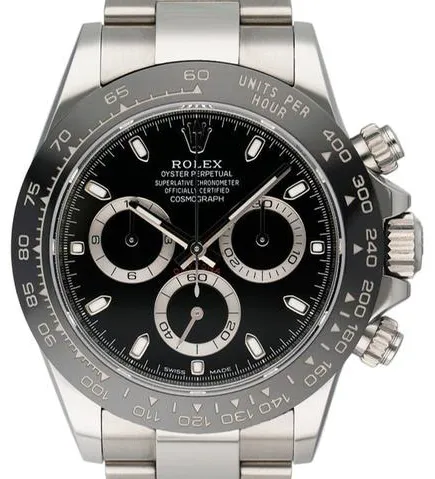 Rolex Daytona 116500LN 39mm Stainless steel Black