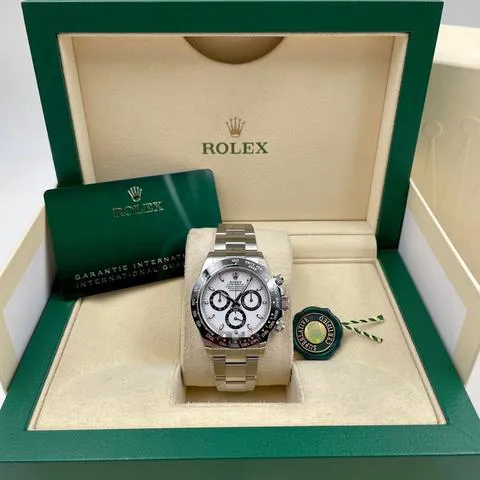 Rolex Daytona 116500LN 40mm Stainless steel White