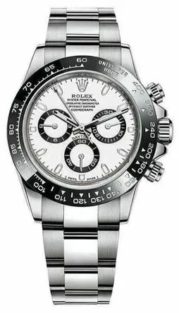 Rolex Daytona 116500LN 40mm Stainless steel White