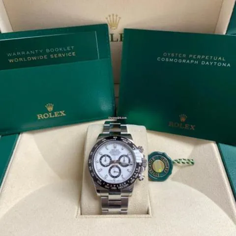 Rolex Daytona 116500LN 40mm Stainless steel White