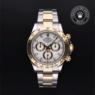 Rolex Daytona 116503 Yellow gold and Oystersteel White