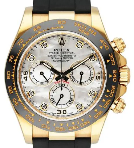 Rolex Daytona 116518 40mm Yellow gold Mother-of-pearl