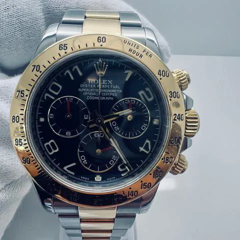 Rolex Daytona 116523 40mm Yellow gold and Stainless steel Blue